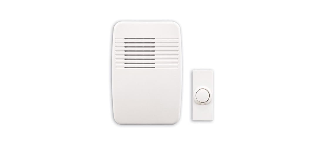 Heath/Zenith SL-7366-02 Wireless Plug-In Door Chime Kit with